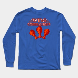 Hot Wing Commander Long Sleeve T-Shirt